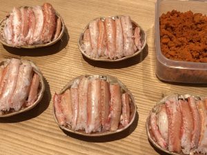 コッペ蟹 京都市烏丸御池で和久傳出身の主人が腕を振るいます 和食と日本酒を堪能するなら日本料理と日本酒惠史